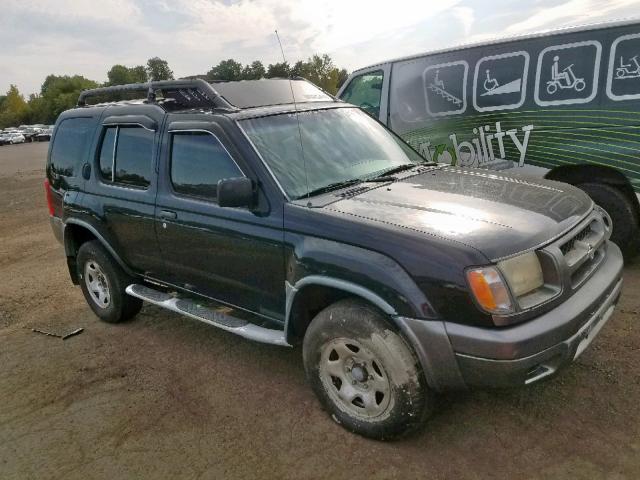 5N1ED28T3YC543577 - 2000 NISSAN XTERRA XE BLACK photo 1