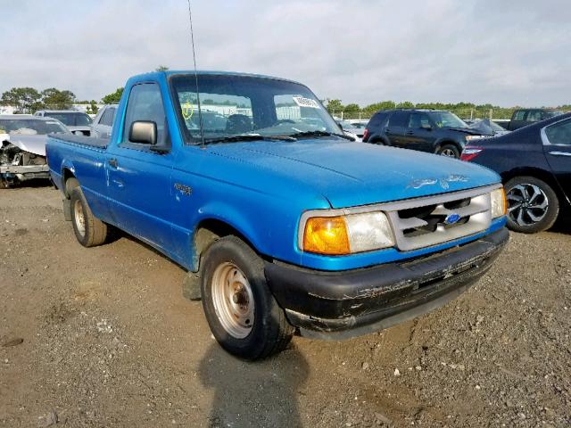 1FTCR10U7STA35664 - 1995 FORD RANGER BLUE photo 1