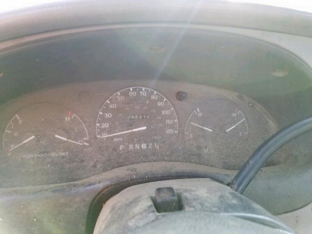 1FTCR10U7STA35664 - 1995 FORD RANGER BLUE photo 8