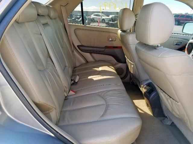 JTJHF10U720267016 - 2002 LEXUS RX 300 TAN photo 6