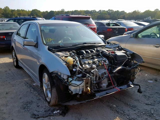 3FAHP0KCXAR420328 - 2010 FORD FUSION SPO SILVER photo 1