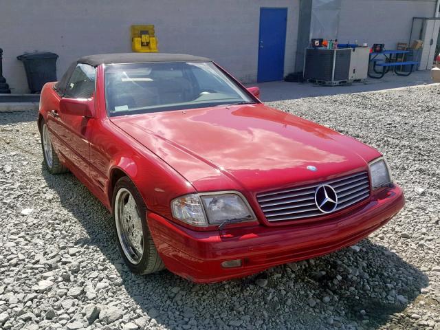 WDBFA63F5TF138630 - 1996 MERCEDES-BENZ SL 320 RED photo 1