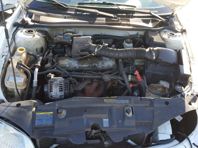 1G1JC524X27210780 - 2002 CHEVROLET CAVALIER B WHITE photo 7