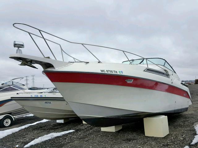 WELC4404C888 - 1988 MERCURY BOAT WHITE photo 2