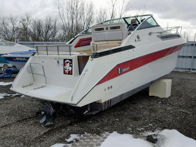 WELC4404C888 - 1988 MERCURY BOAT WHITE photo 4