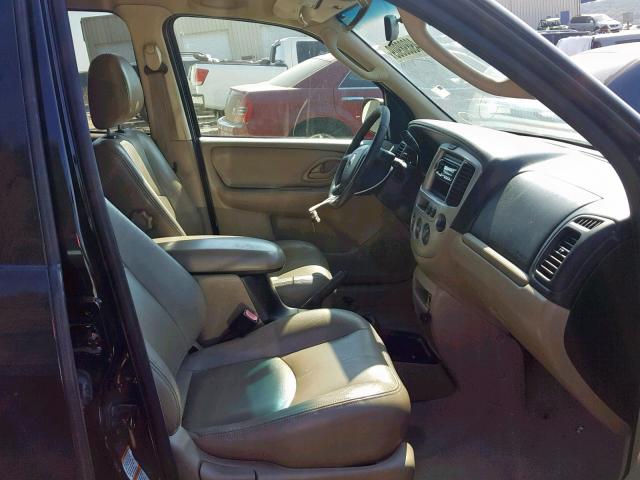 4F2CZ96154KM34772 - 2004 MAZDA TRIBUTE ES 黑色 照片 5