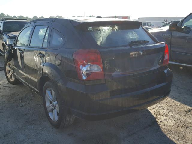 1B3CB4HA6AD538936 - 2010 DODGE CALIBER SX BLACK photo 3