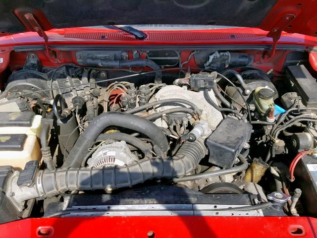 1FTZR15V1YTA91359 - 2000 FORD RANGER SUP RED photo 7