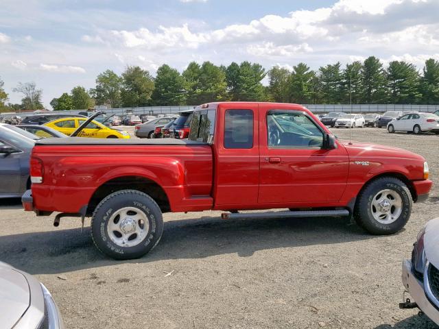 1FTZR15V1YTA91359 - 2000 FORD RANGER SUP RED photo 9