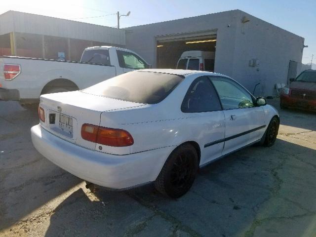 2HGEJ2121SH576324 - 1995 HONDA CIVIC DX WHITE photo 4