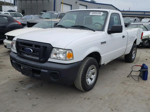 1FTKR1AD7BPA75021 - 2011 FORD RANGER WHITE photo 2