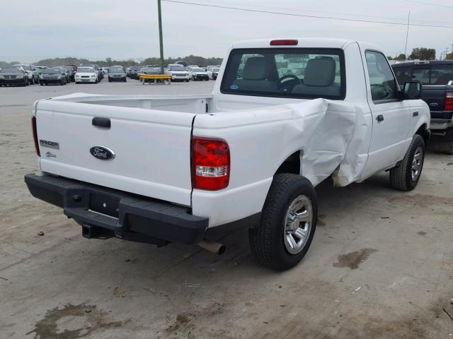 1FTKR1AD7BPA75021 - 2011 FORD RANGER WHITE photo 4