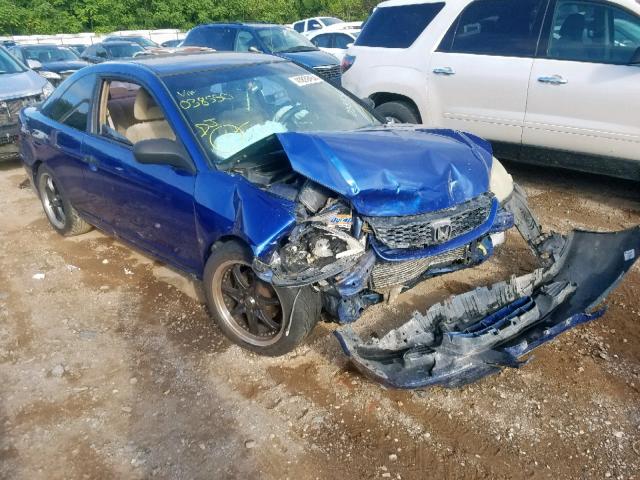 1HGEM22114L038550 - 2004 HONDA CIVIC DX V BLUE photo 1