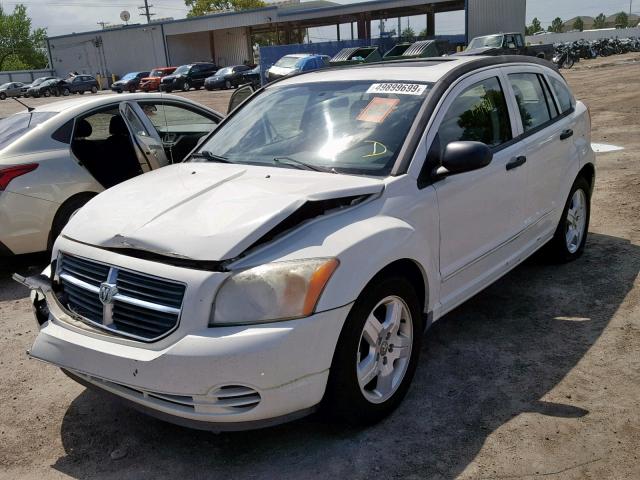 1B3HB48B68D650628 - 2008 DODGE CALIBER SX WHITE photo 2