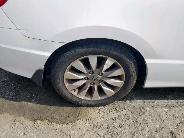2HGFG1B90AH532855 - 2010 HONDA CIVIC EXL 白色 照片 10