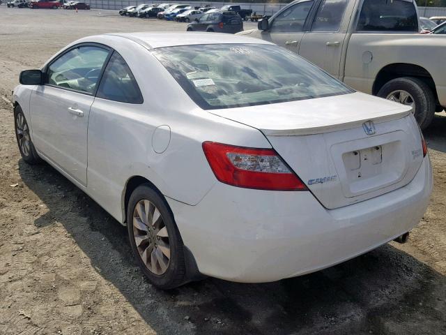 2HGFG1B90AH532855 - 2010 HONDA CIVIC EXL 白色 照片 3