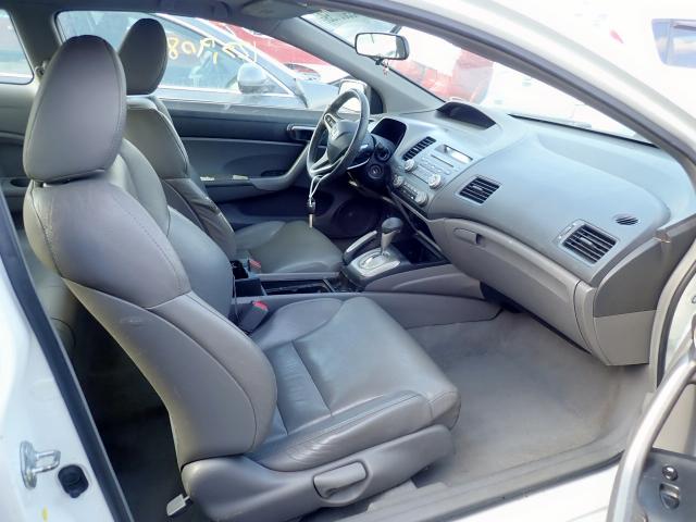 2HGFG1B90AH532855 - 2010 HONDA CIVIC EXL 白色 照片 5