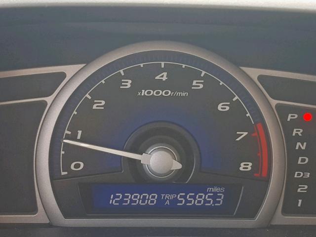 2HGFG1B90AH532855 - 2010 HONDA CIVIC EXL 白色 照片 8