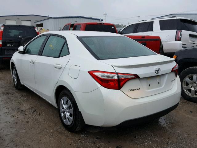 5YFBPRHE1FP333542 - 2015 TOYOTA COROLLA EC WHITE photo 3