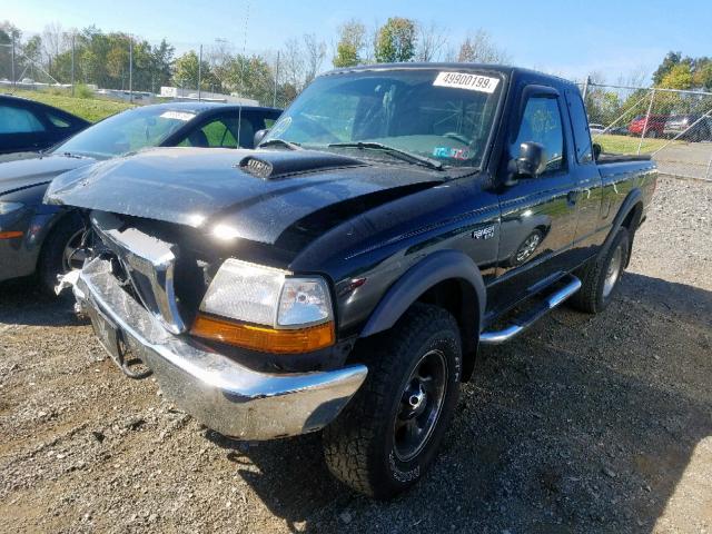 1FTZR15V8YTA71903 - 2000 FORD RANGER SUP BLACK photo 2