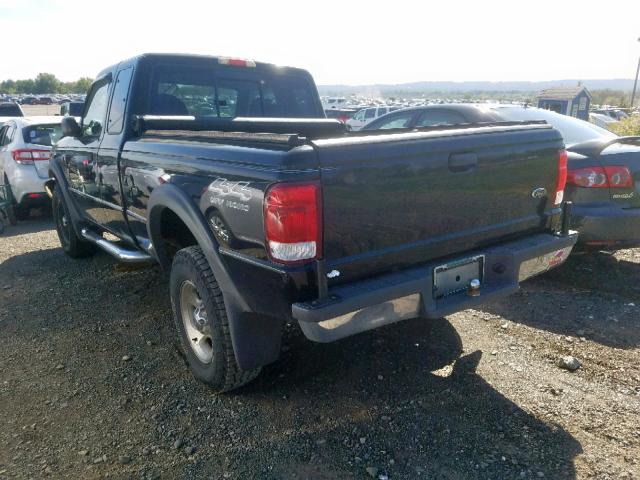 1FTZR15V8YTA71903 - 2000 FORD RANGER SUP BLACK photo 3