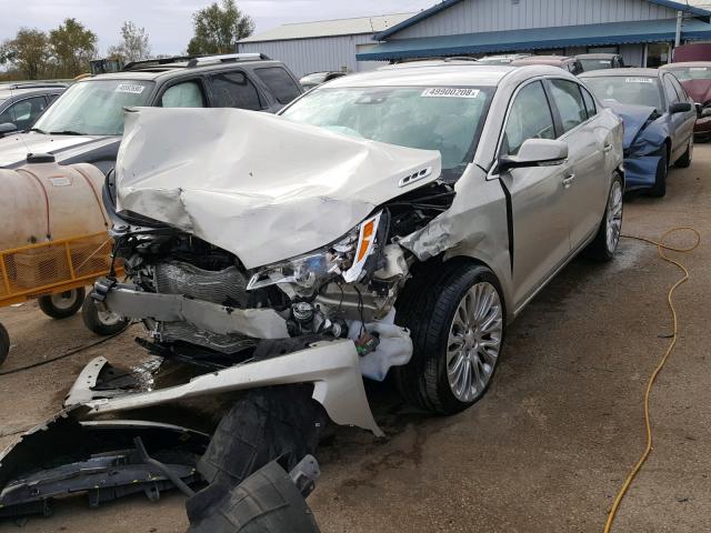 1G4GF5G39EF180184 - 2014 BUICK LACROSSE T CREAM photo 2