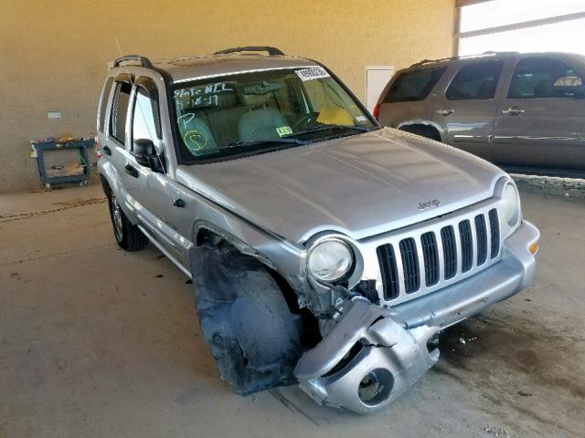 1J4GL58KX3W510439 - 2003 JEEP LIBERTY LI SILVER photo 1