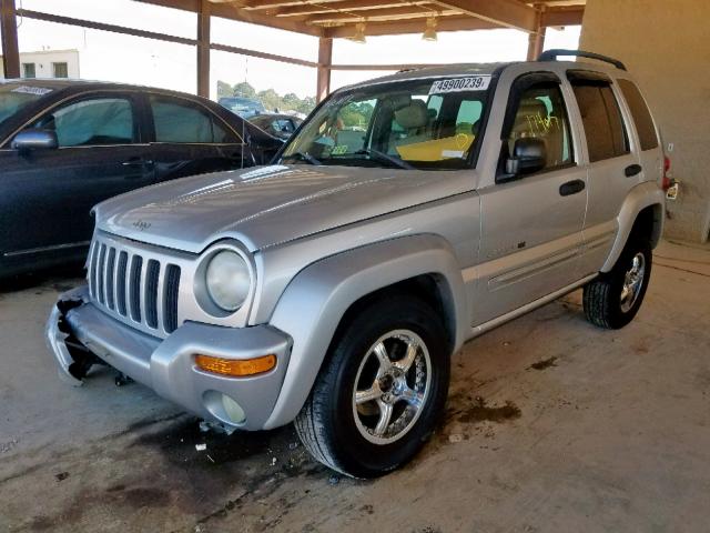 1J4GL58KX3W510439 - 2003 JEEP LIBERTY LI SILVER photo 2