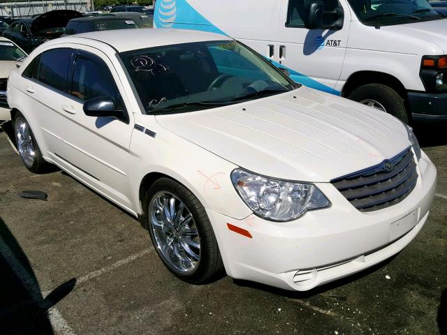 1C3LC46J28N237202 - 2008 CHRYSLER SEBRING LX WHITE photo 1