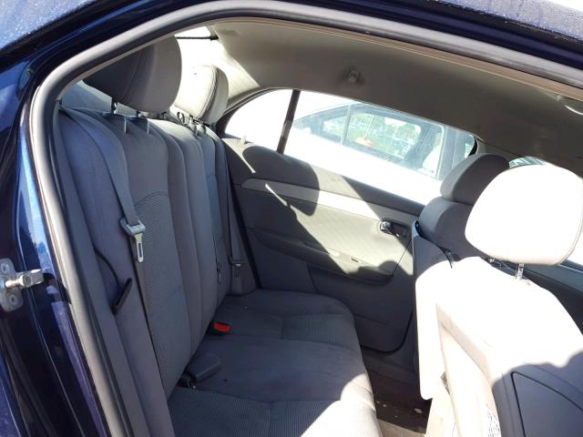 1G1ZH57N494218116 - 2009 CHEVROLET MALIBU 1LT BLUE photo 6