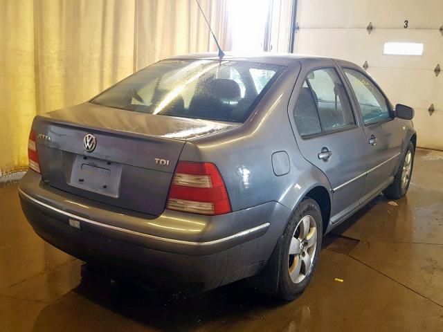 3VWSR69M84M131779 - 2004 VOLKSWAGEN JETTA GLS GRAY photo 4