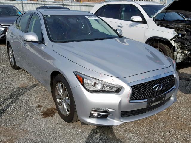 JN1BV7AR4EM684103 - 2014 INFINITI Q50 BASE SILVER photo 1