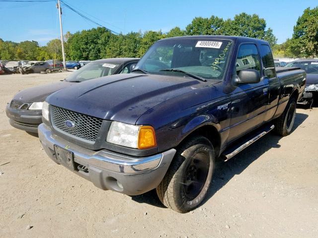 1FTZR45EX3TA22759 - 2003 FORD RANGER SUP BLUE photo 2