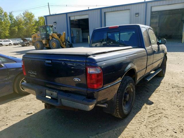 1FTZR45EX3TA22759 - 2003 FORD RANGER SUP BLUE photo 4