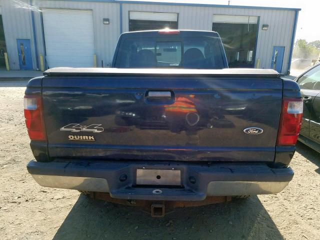 1FTZR45EX3TA22759 - 2003 FORD RANGER SUP BLUE photo 9