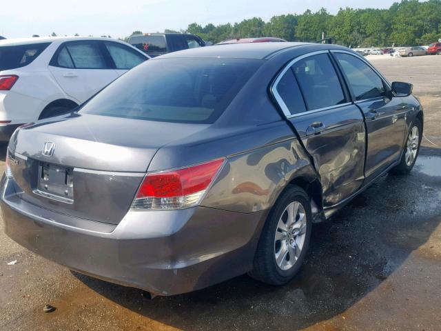 1HGCP26409A165179 - 2009 HONDA ACCORD LXP GRAY photo 4