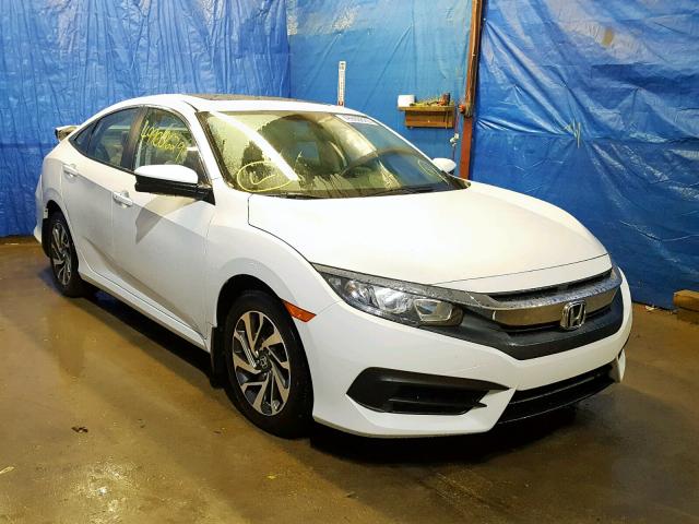 2HGFC2F7XHH530826 - 2017 HONDA CIVIC EX WHITE photo 1