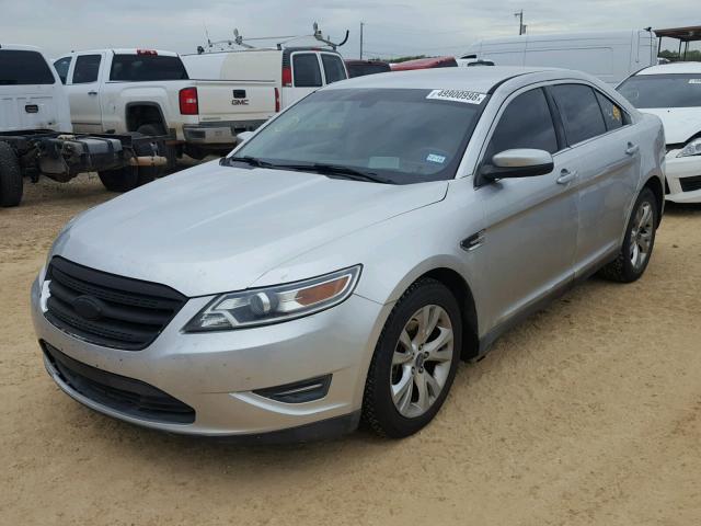 1FAHP2EW9AG159945 - 2010 FORD TAURUS SEL SILVER photo 2