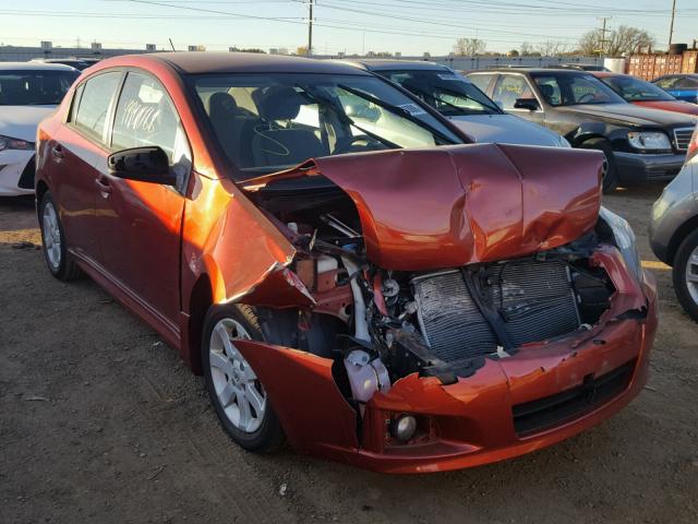 3N1AB6AP6AL684685 - 2010 NISSAN SENTRA 2.0 ORANGE photo 1