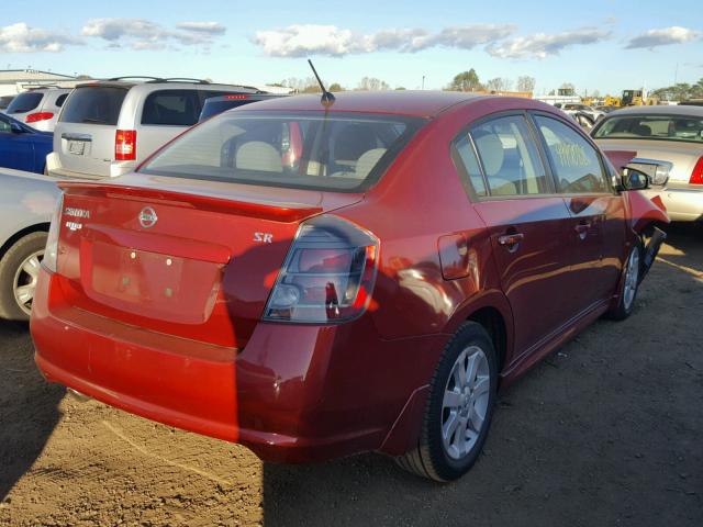 3N1AB6AP6AL684685 - 2010 NISSAN SENTRA 2.0 ORANGE photo 4