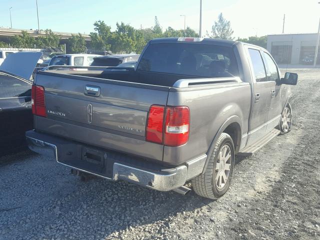 5LTPW16506FJ09129 - 2006 LINCOLN MARK LT GRAY photo 4