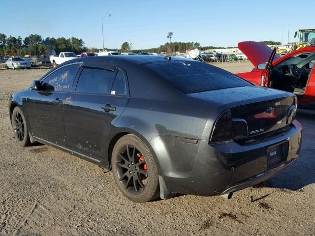 1G1ZE5EB6AF111983 - 2010 CHEVROLET MALIBU LTZ შავი ფოტო 3