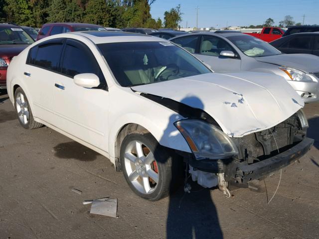 1N4BA41E66C853992 - 2006 NISSAN MAXIMA SE WHITE photo 1