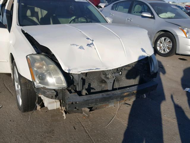 1N4BA41E66C853992 - 2006 NISSAN MAXIMA SE WHITE photo 9