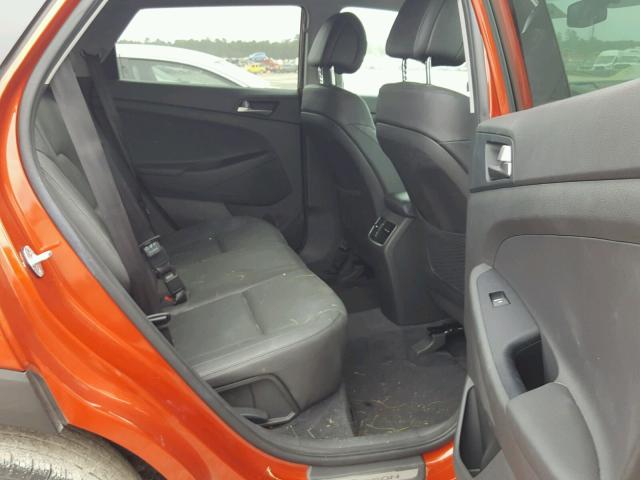 KM8J33A28GU034201 - 2016 HYUNDAI TUCSON LIM ORANGE photo 6