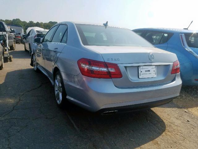 WDDHF5KB5DA678973 - 2013 MERCEDES-BENZ E 350 GRAY photo 3