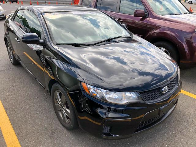 KNAFU6A24C5569584 - 2012 KIA FORTE EX BLACK photo 1