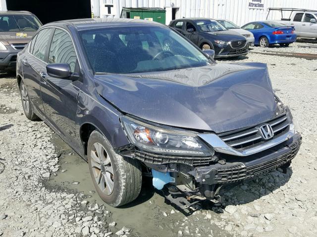 1HGCR2E37FA207507 - 2015 HONDA ACCORD LX GRAY photo 1