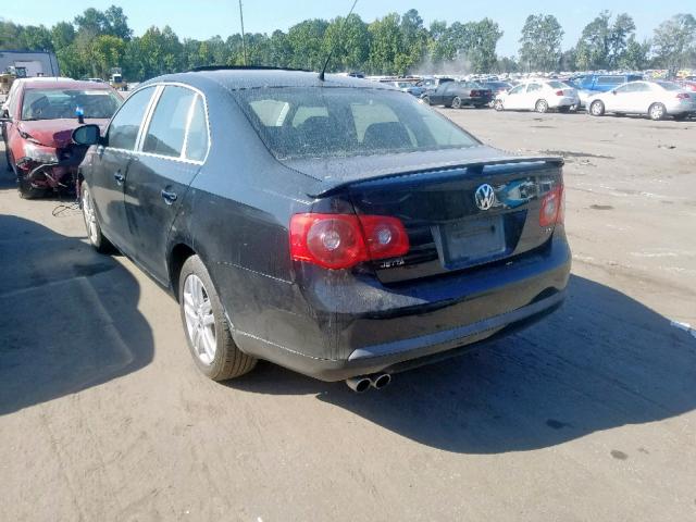 3VWEF71K17M151396 - 2007 VOLKSWAGEN JETTA WOLF BLACK photo 3