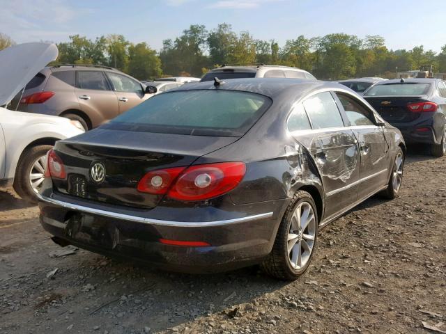 WVWHL73C29E549689 - 2009 VOLKSWAGEN CC LUXURY BLACK photo 4